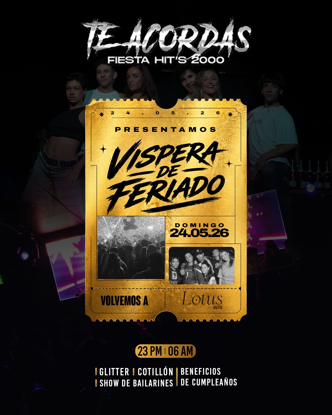Entradas El Cruce